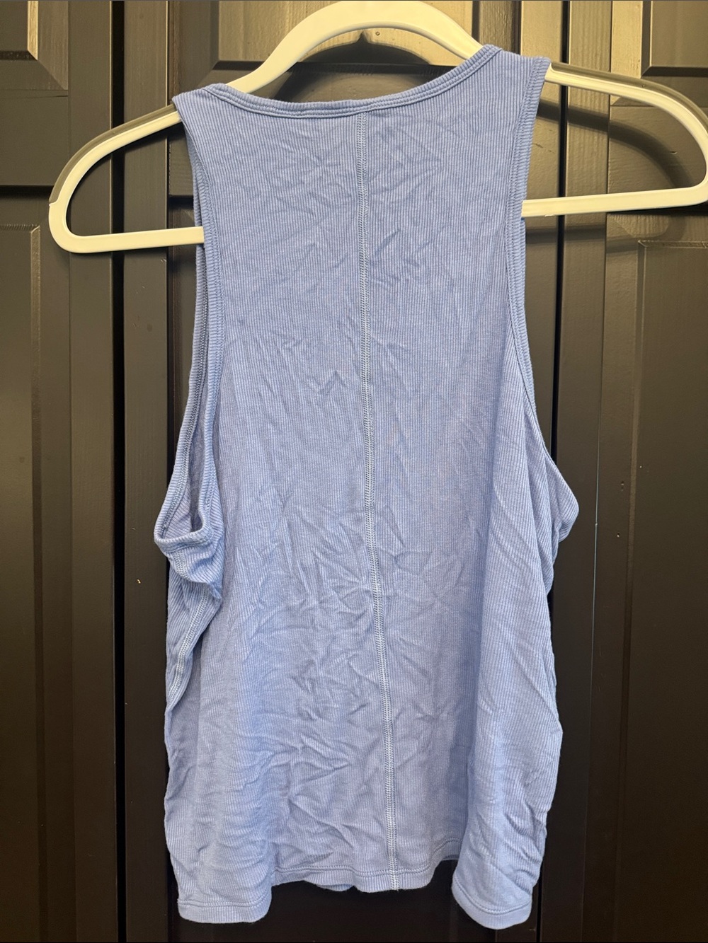 Lavender Vuori Ribbed Tank Top - Size Large, EUC - Picture 3 of 4